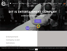 Tablet Screenshot of entertainmentcompany.nl