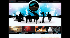 Desktop Screenshot of entertainmentcompany.net